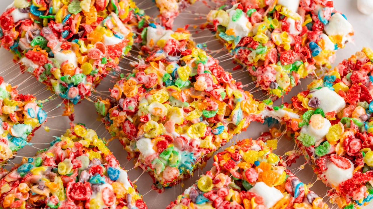 Fruity Pebbles Rice Krispie Treats Deegitalrays